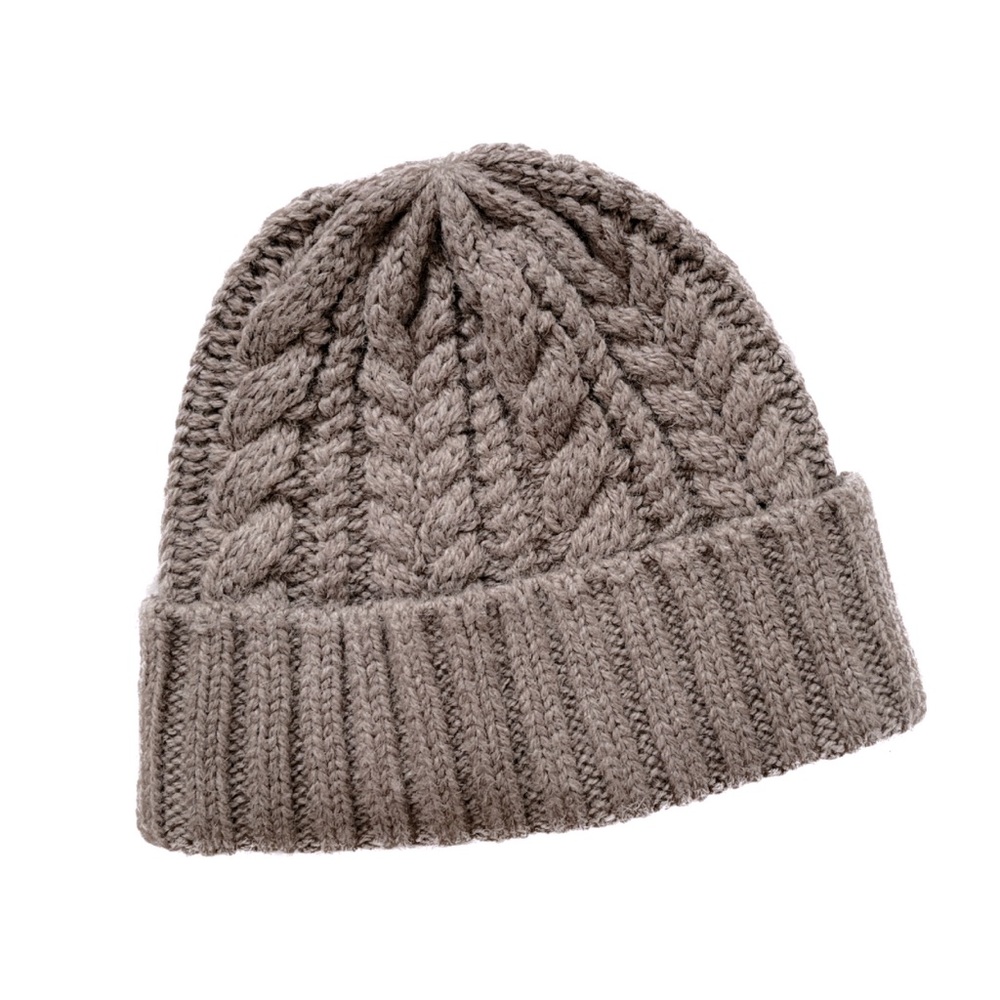 NWOT Muji ribbed beanie
